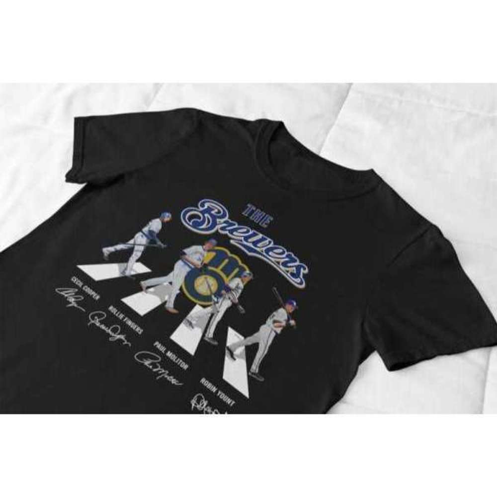 The Brewers Abbey Road Baseball T Shirt